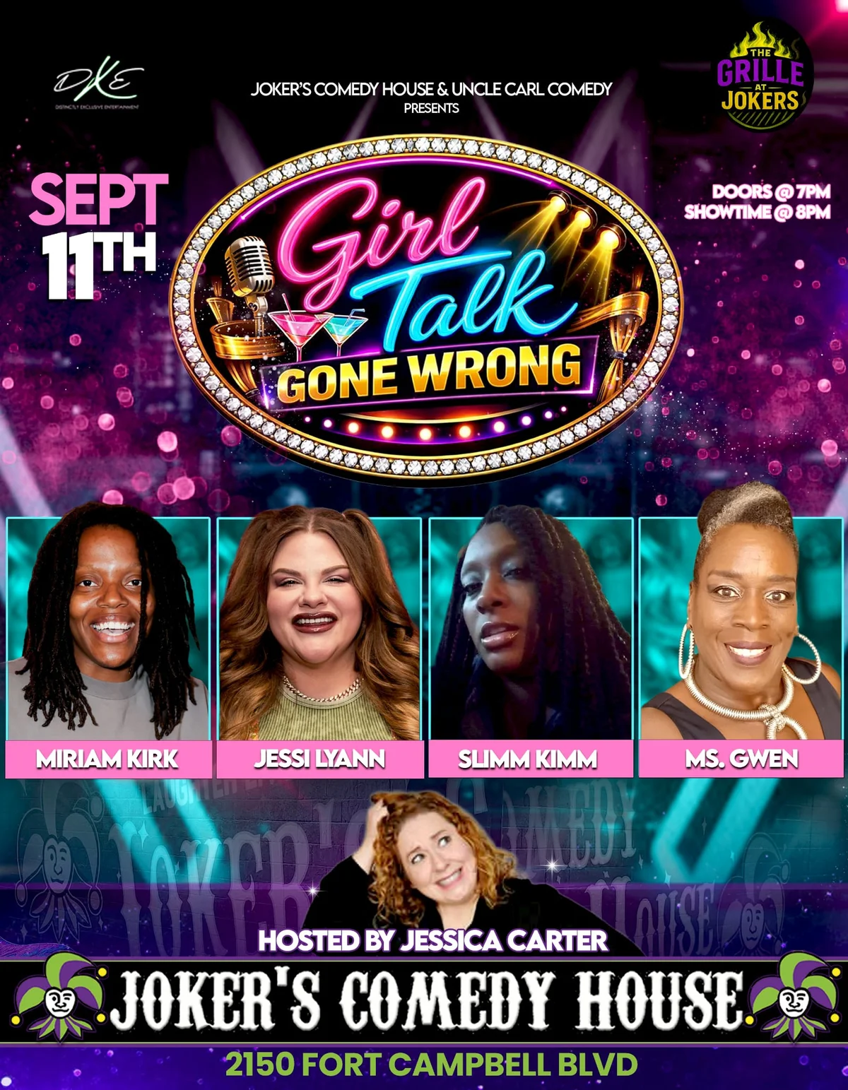 Poster for Girl Talk Gone Wrong Live