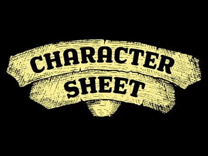 Poster for Character Sheet