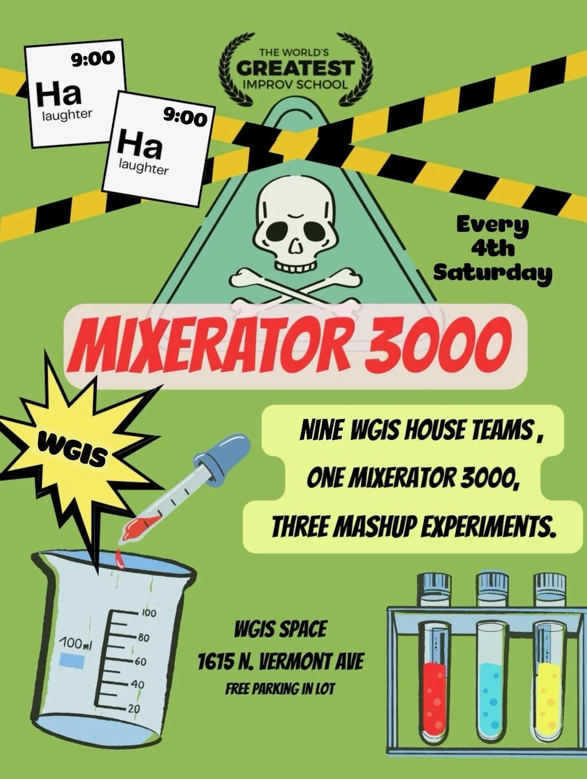 Poster for Mixerator 3000: House Teams