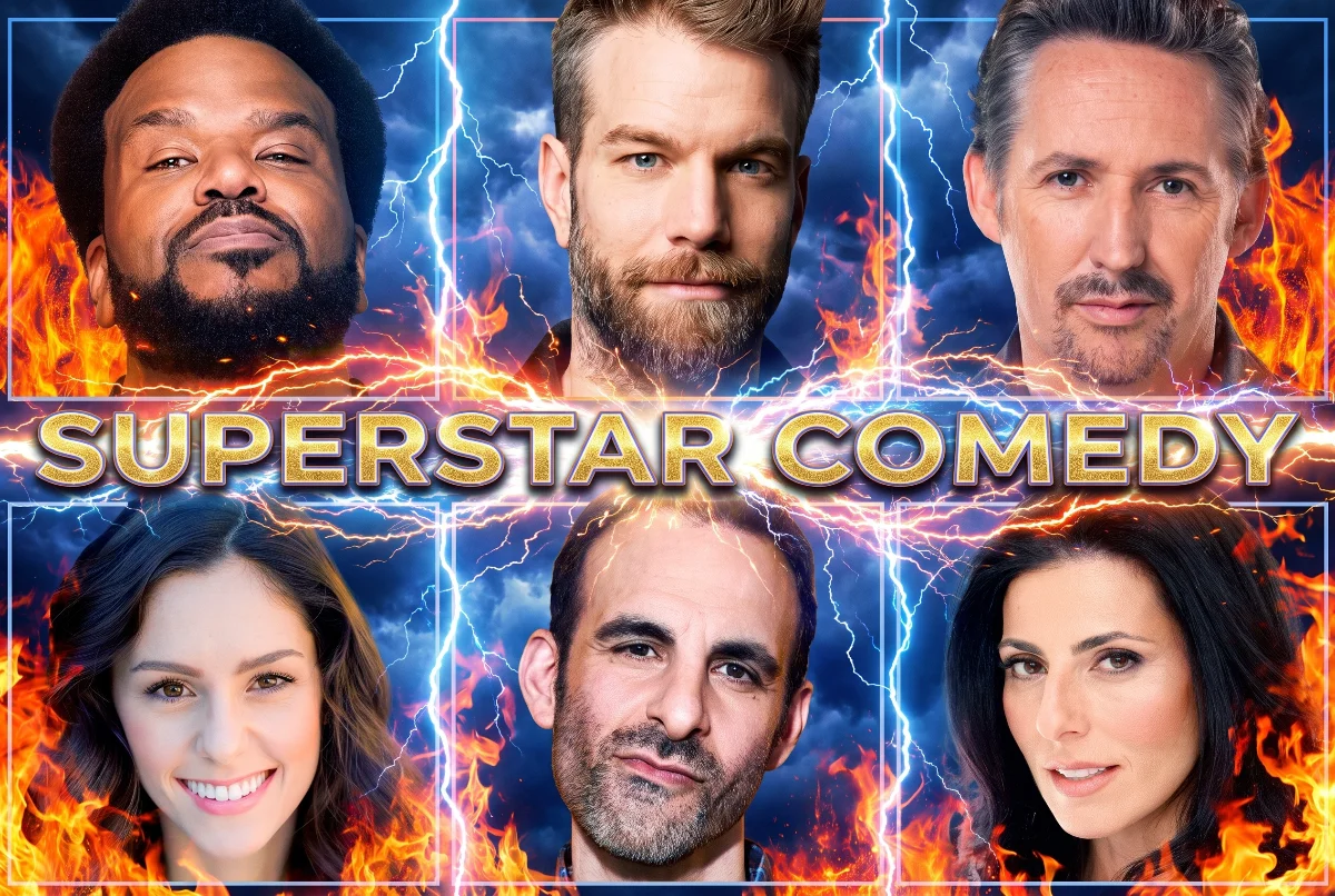Poster for Tonight at the Improv ft. Anthony Jeselnik, Harland Williams, Craig Robinson, Kira Soltanovich, Brian Monarch, Julia Jasunas, and More TBD!