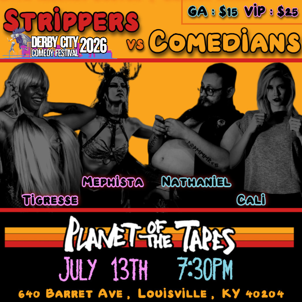Poster for Derby City Comedy Festival presents: Strippers vs Comedians