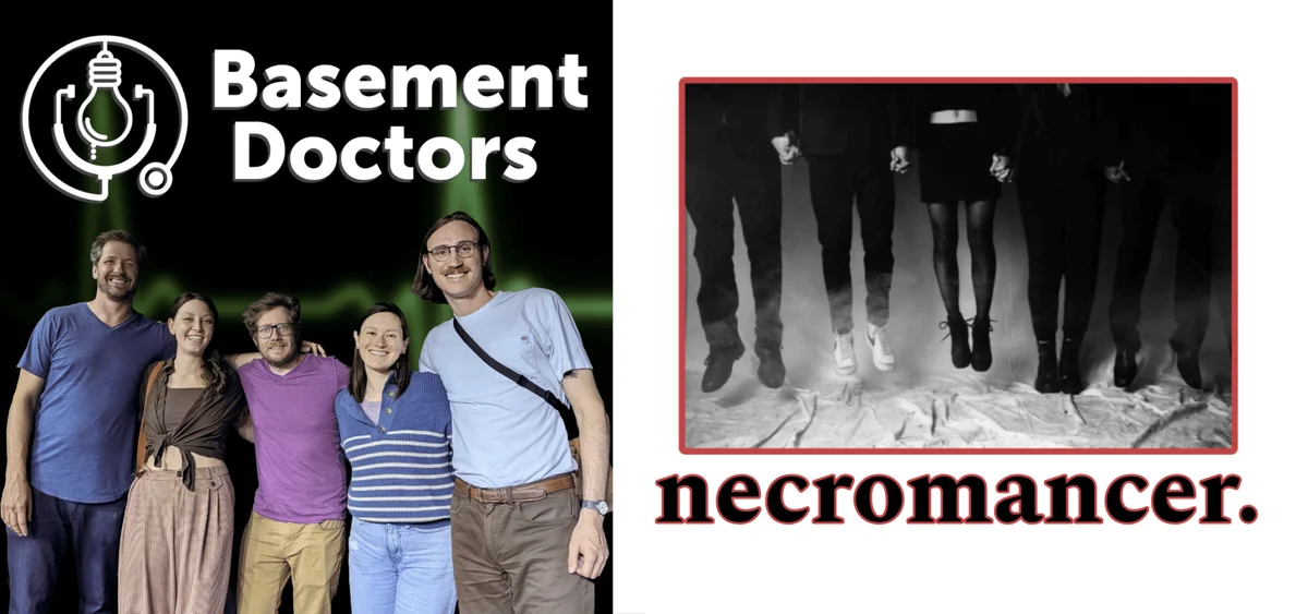 Poster for Basement Doctors & Necromancer