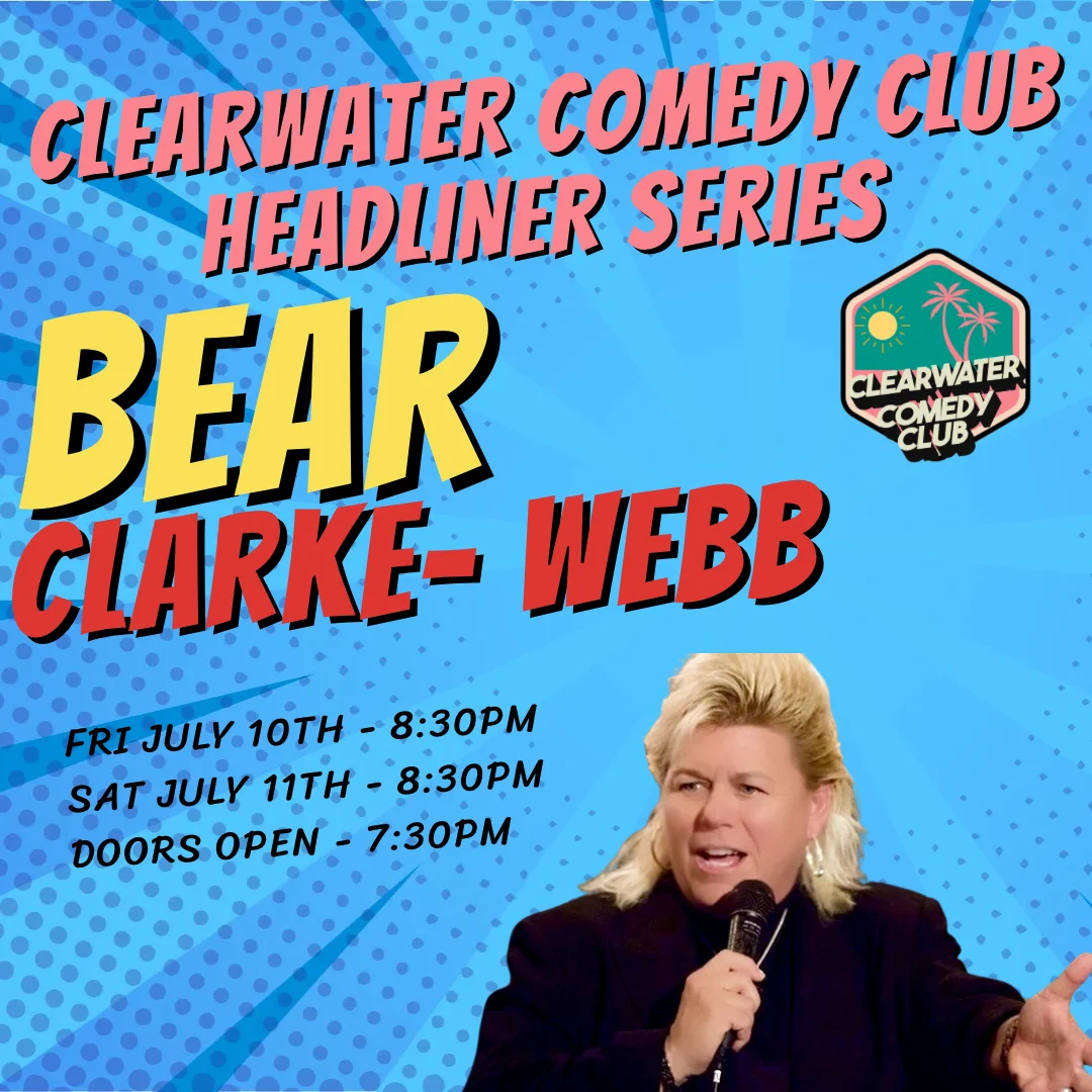 Poster for Headliner Bear Clarke-Webb