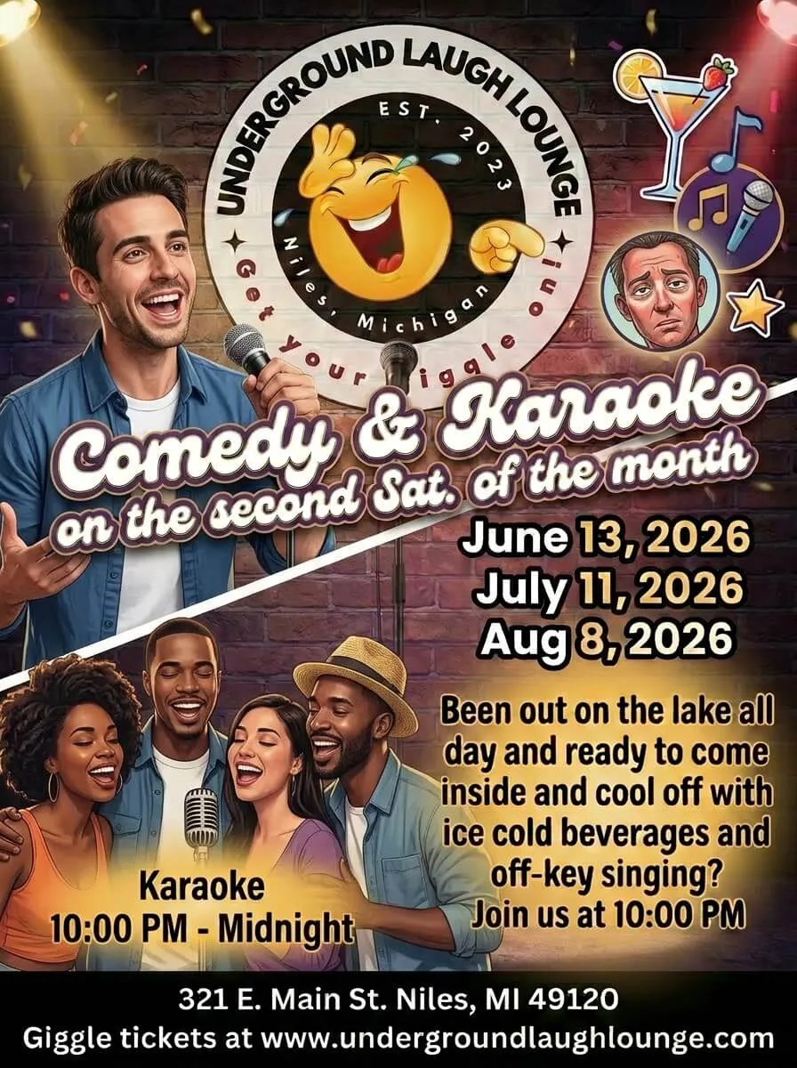 Poster for Free Comedy & Karaoke