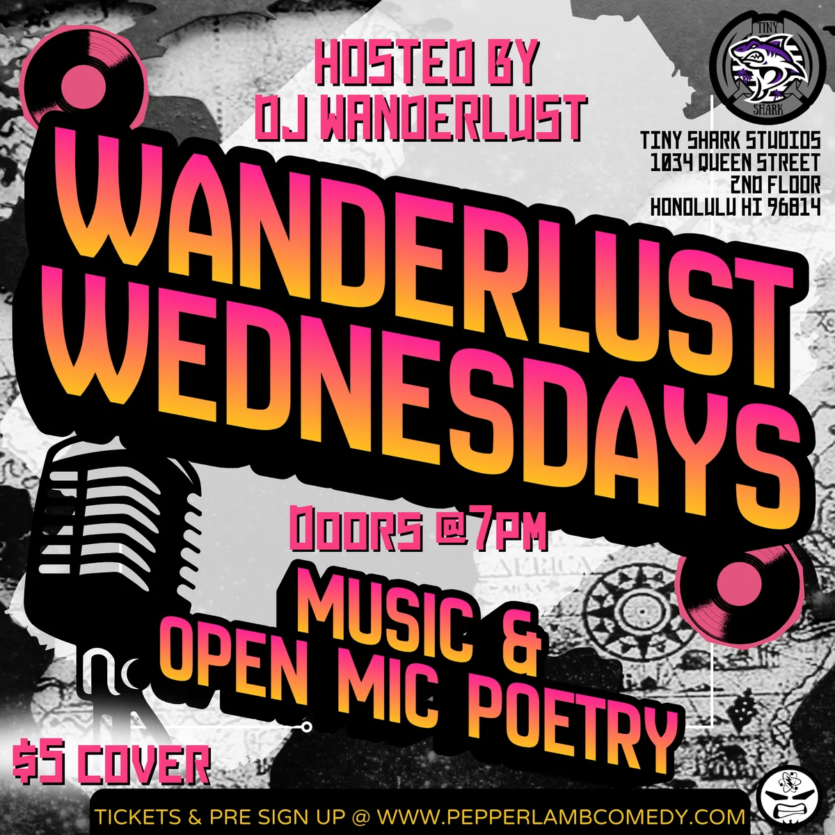 Poster for Wanderlust Wednesdays - JULY 15th