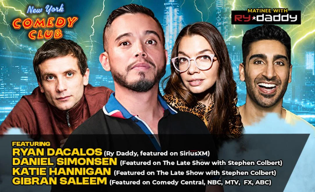 Poster for Matinee with Ry Daddy ft: Daniel Simonsen, Gibran Saleem, Katie Hannigan, Ryan Dacalos
