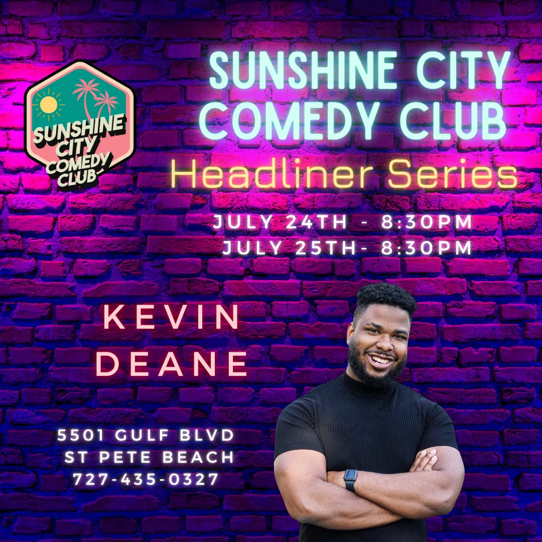 Poster for Headliner Kevin Deane