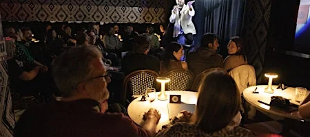 Poster for Comedy Mob Showcase @ High Line Comedy Club | August 8th @ 5pm