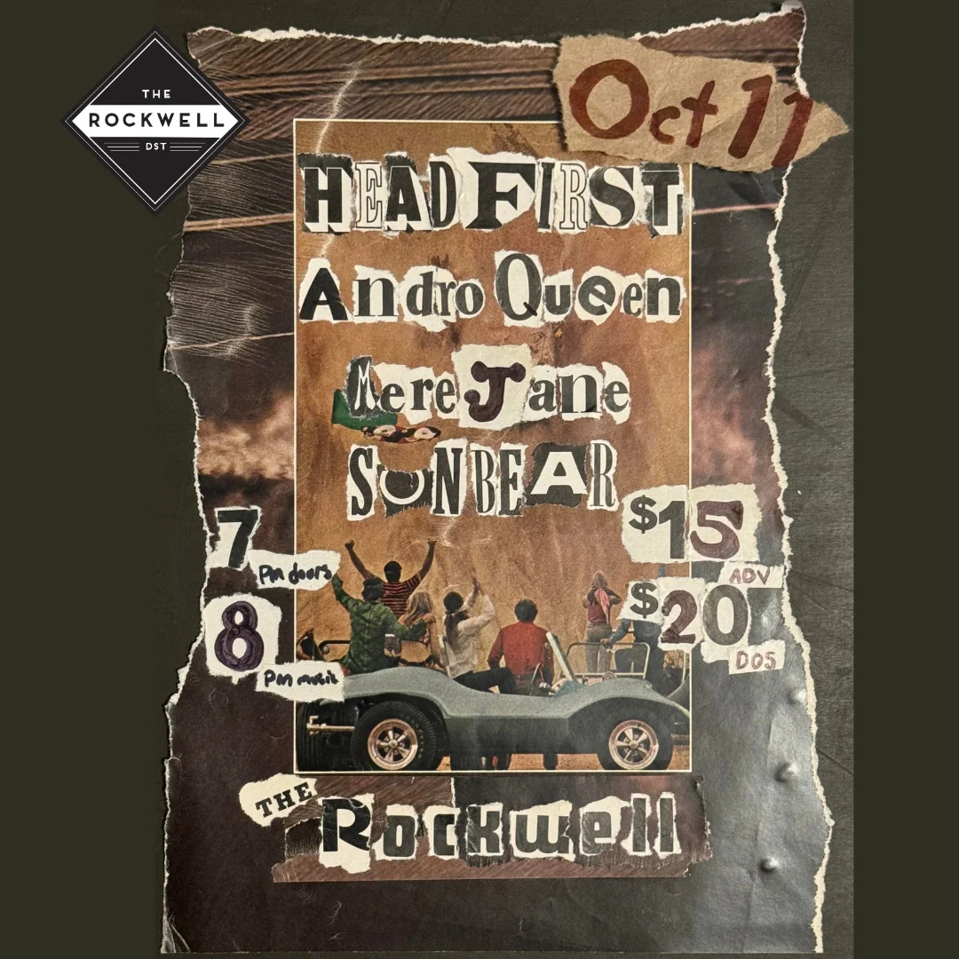 Poster for Andro Queen, Headfirst & Friends