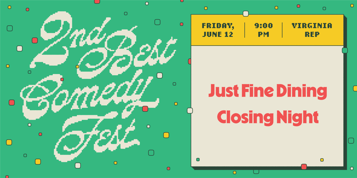 Poster for 2ND BEST FEST / Closing Night / Virginia Rep's Theatre Gym
