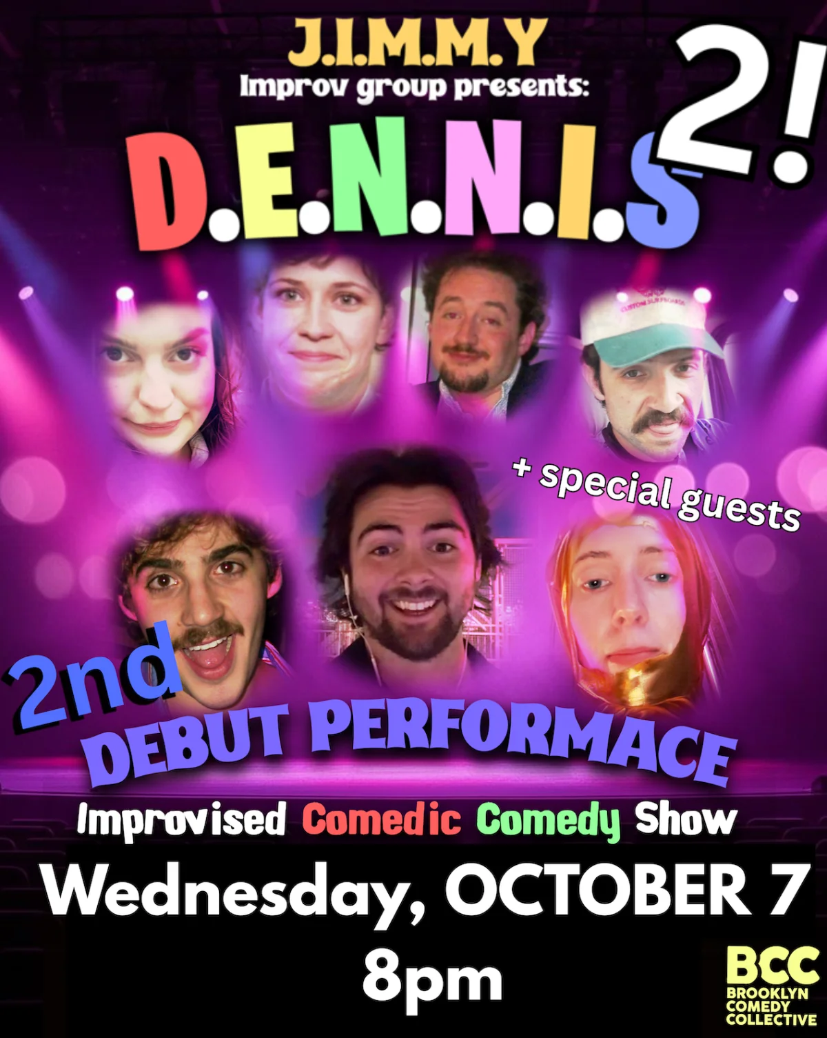 Poster for J.I.M.M.Y. presents D.E.N.N.I.S. 2