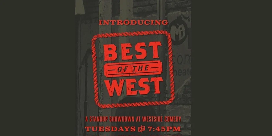 Poster for Best of the West Open Mic