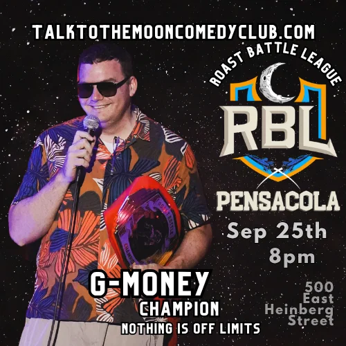 Poster for Roast Battle League Pensacola