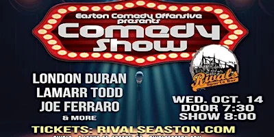 Poster for Comedy Night Rival's