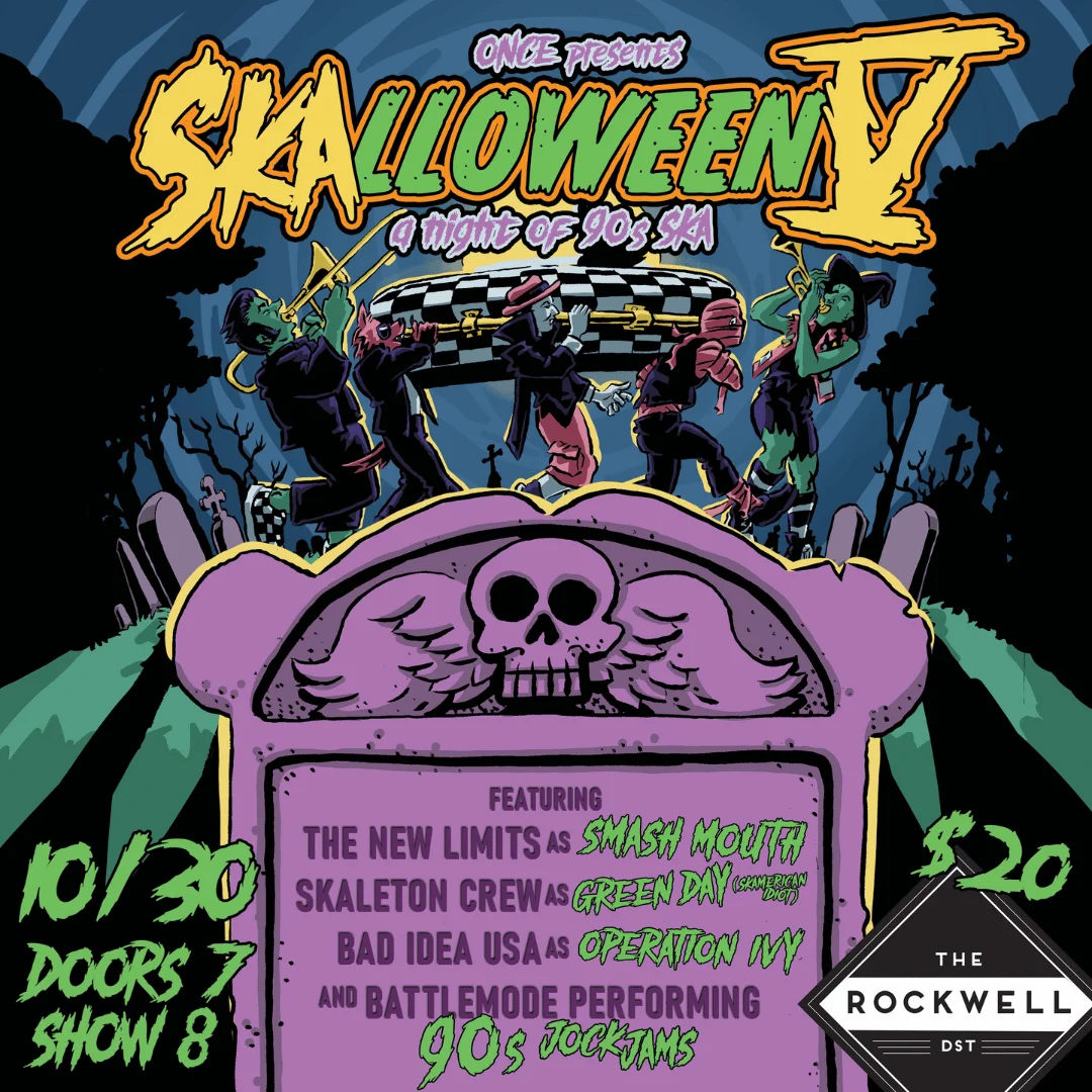 Poster for Skalloween + Haunt