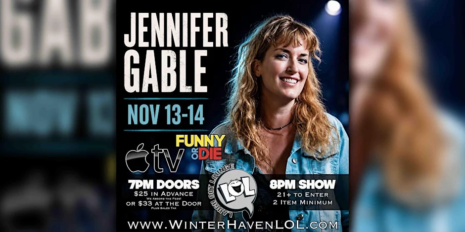 Poster for Jennifer Gable from Funny or Die!