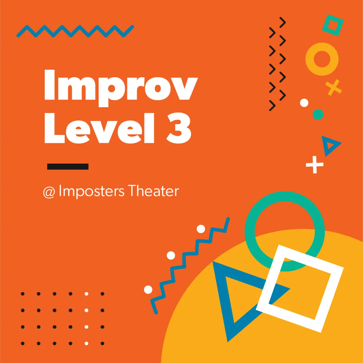Poster for Improv Level 3