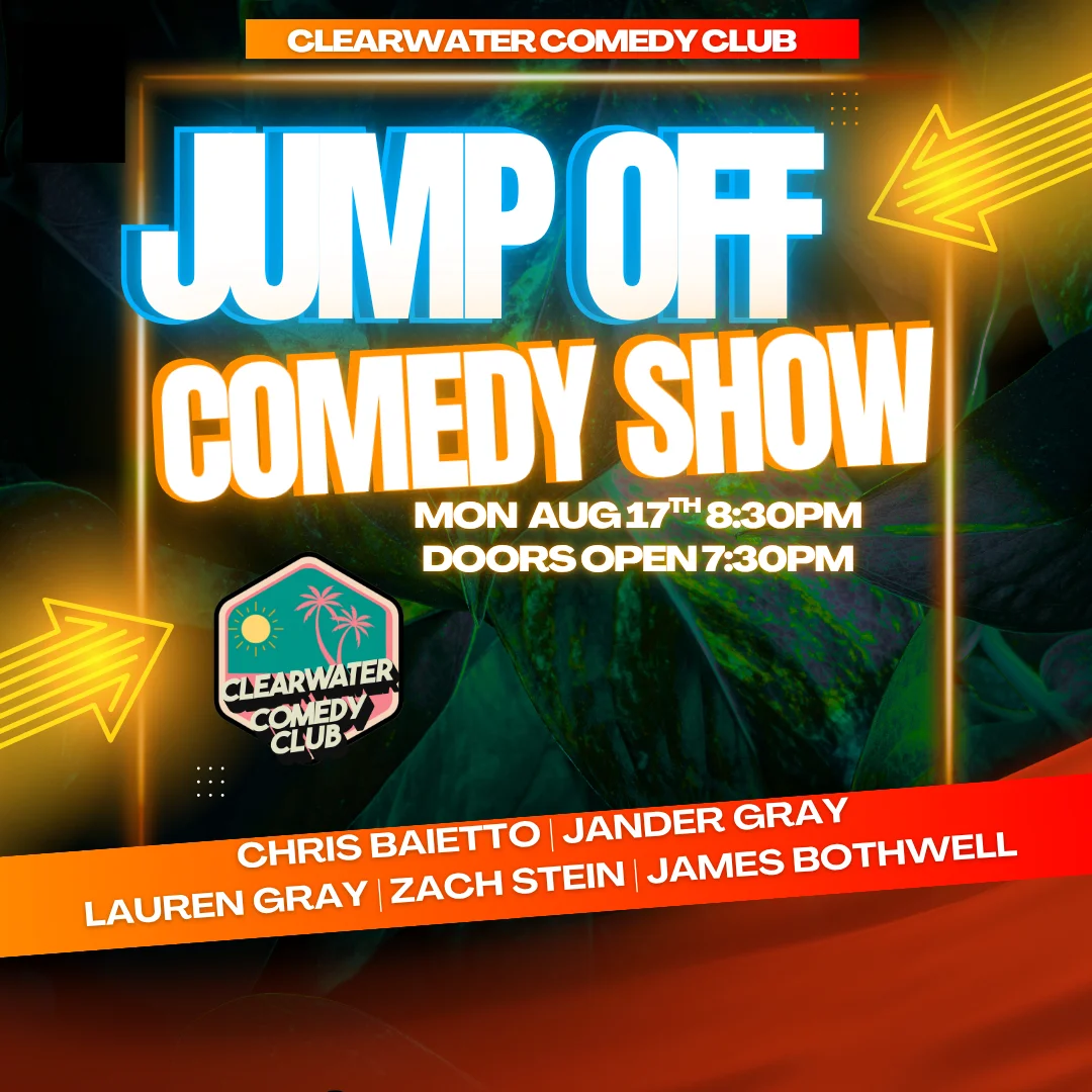 Poster for The Jump Off Comedy Show