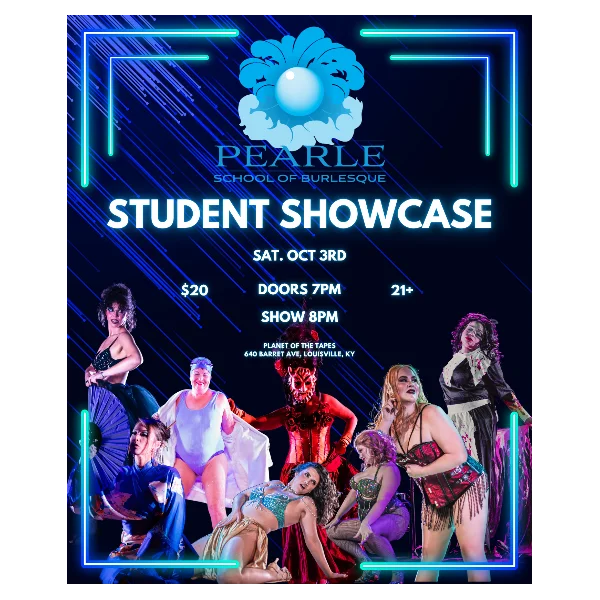 Poster for Pearle Student Showcase