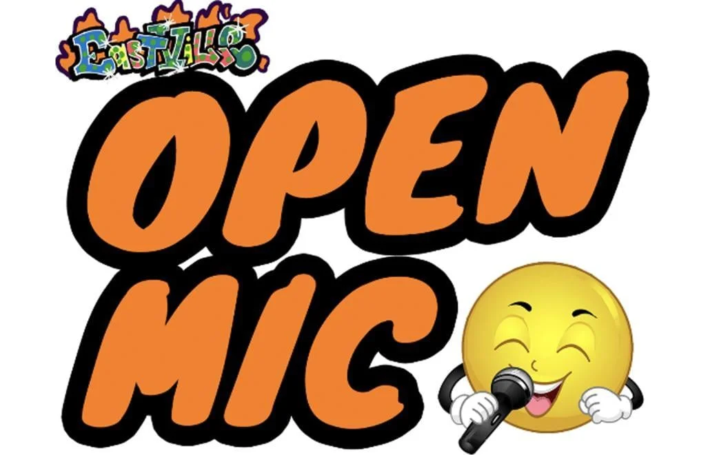 Poster for Friday Night Late Night Open Mic