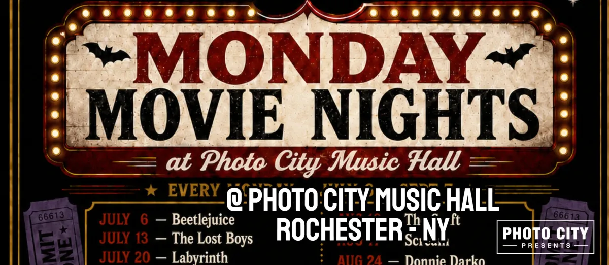 Poster for Monday Movie Nights — Back to the Future