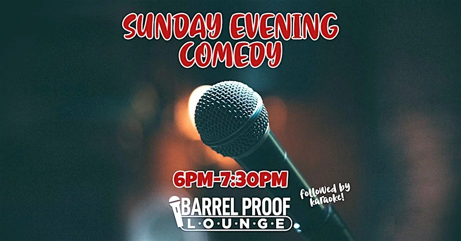 Poster for Sunday Evening Comedy – Free!