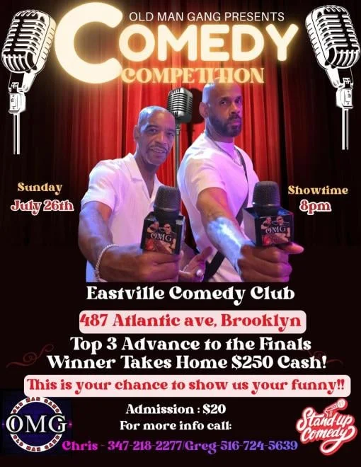 Poster for Old Man Gang Presents - Comedy Competition