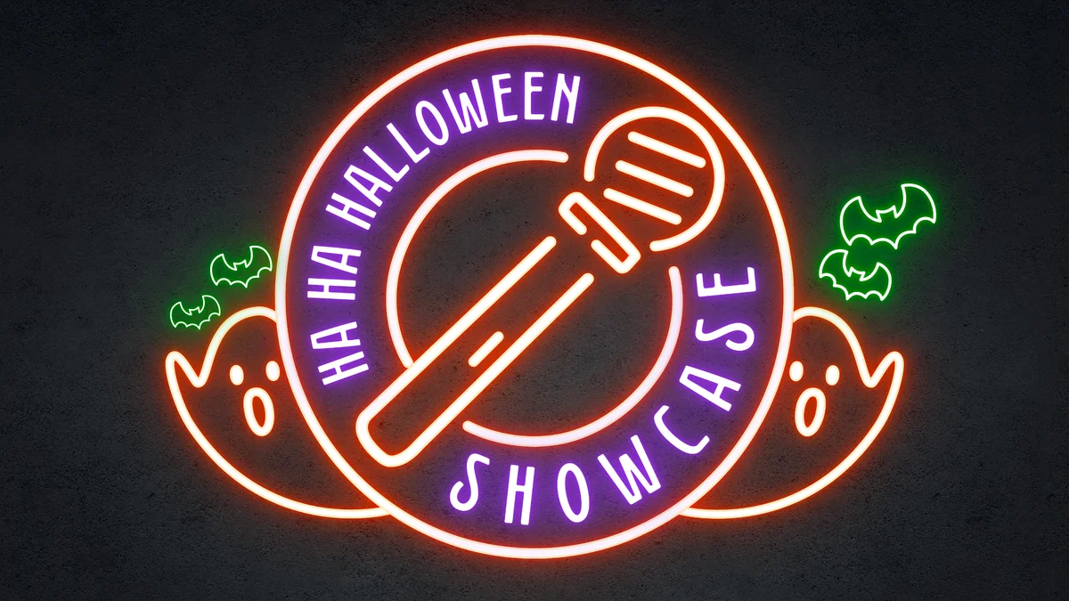 Poster for Ha Ha Halloween Showcase