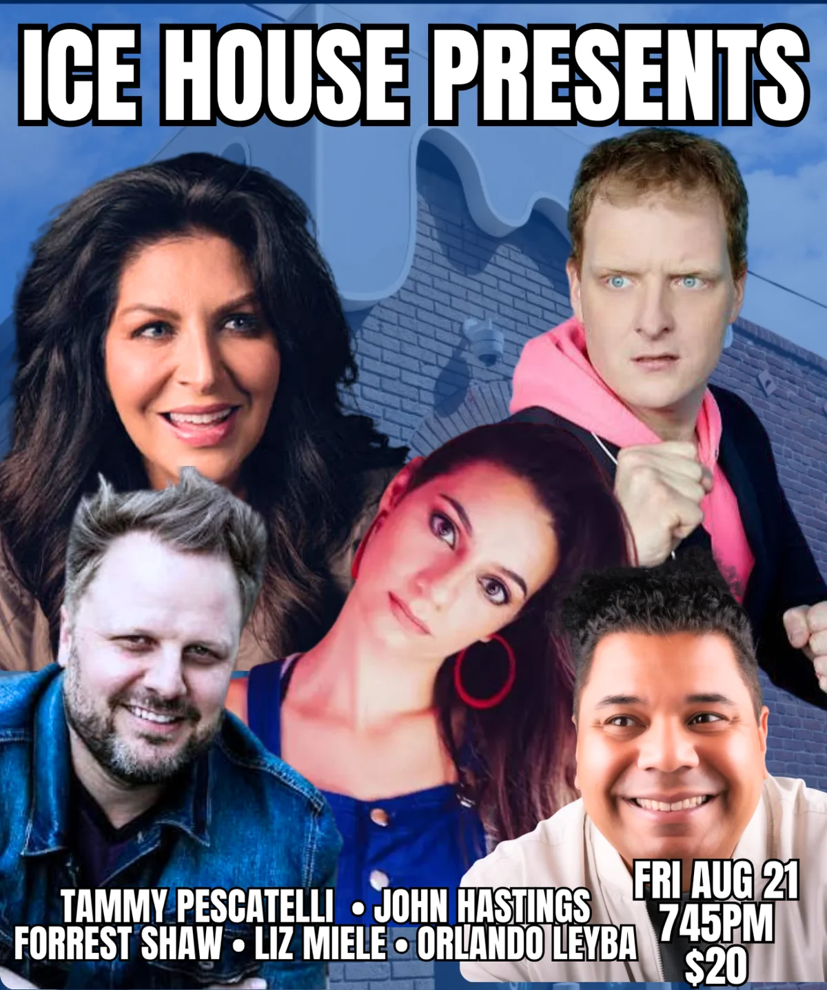 Poster for Tammy Pescatelli, Orlando Leyba, Liz Miele