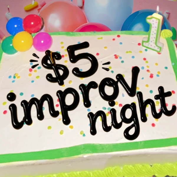 Poster for VCA Presents: $5 Improv Night!