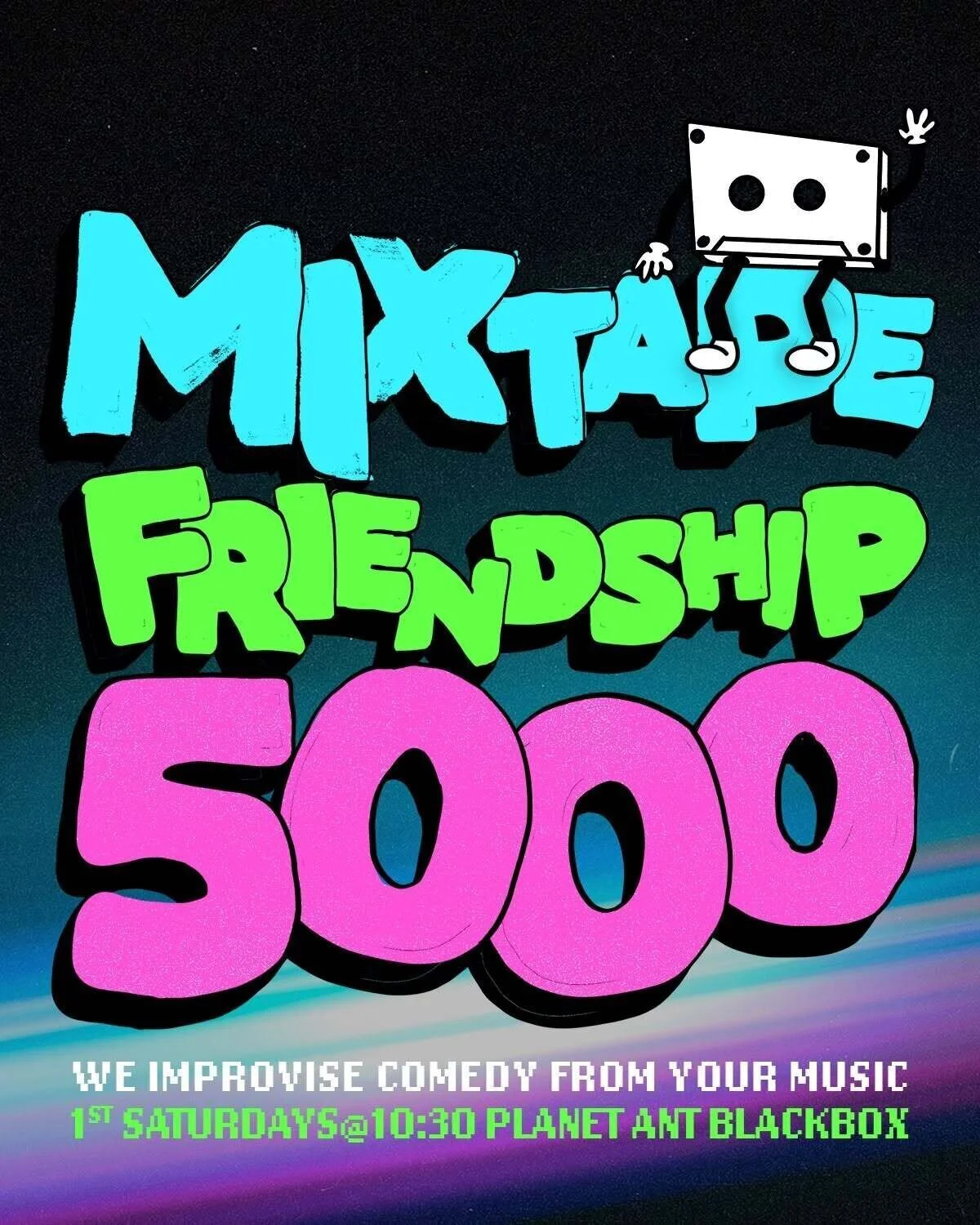 Poster for Mixtape Friendship 5000