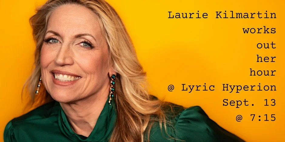 Poster for Laurie Kilmartin works out her hour