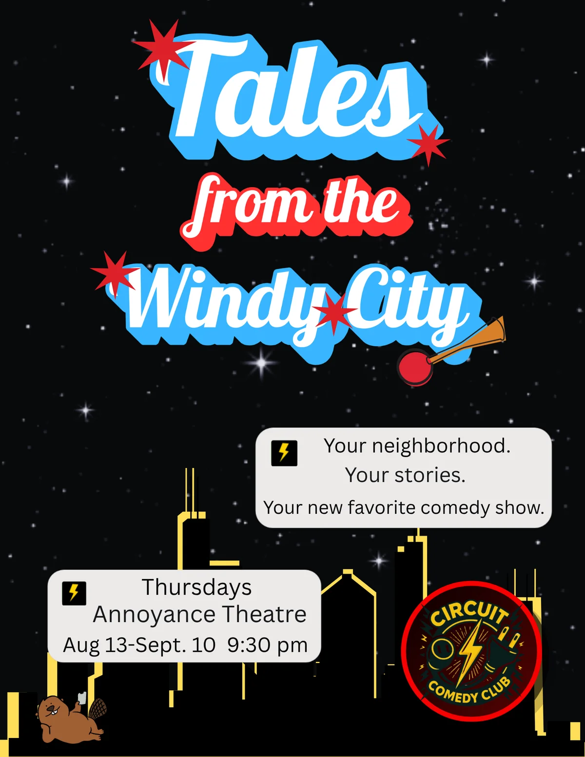 Poster for Tales From The Windy City
