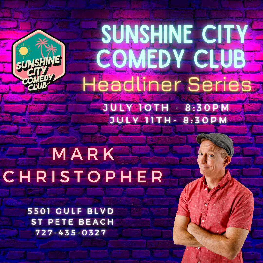 Poster for Headliner Mark Christopher