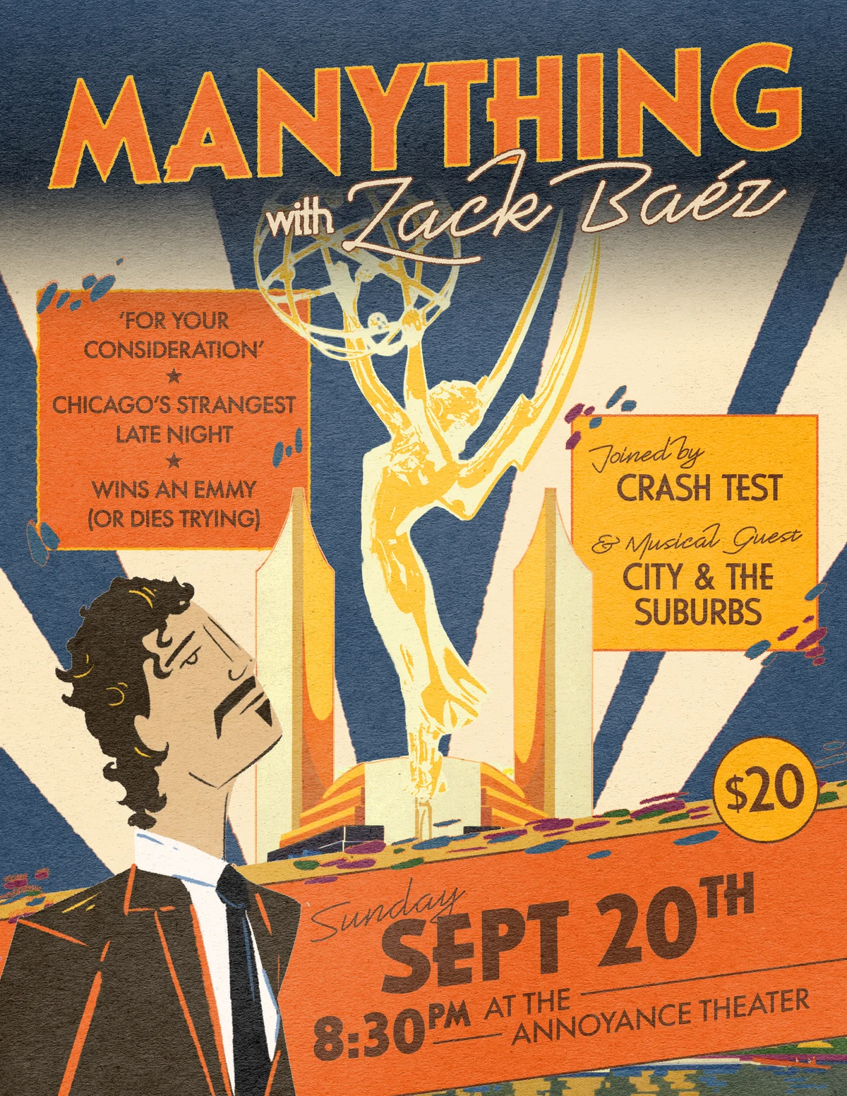 Poster for Manything w/ Zack Baéz