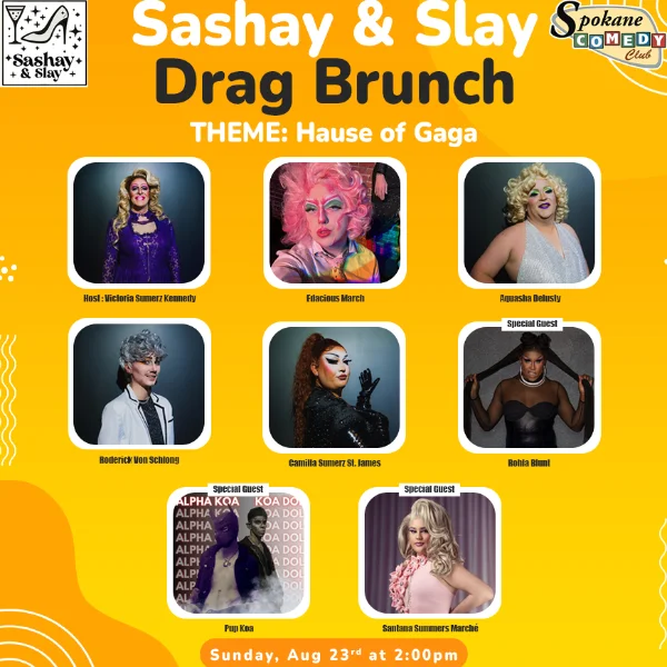Poster for Sashay & Slay Drag Brunch: Hause of Gaga