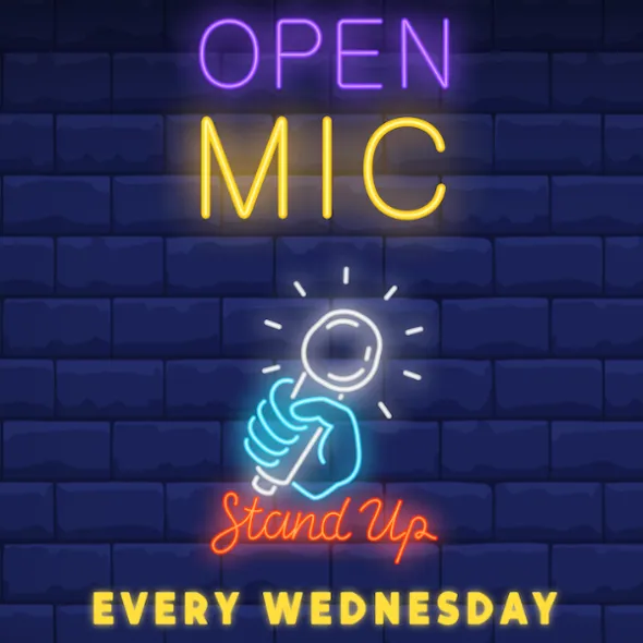 Poster for Comedy Open Mic