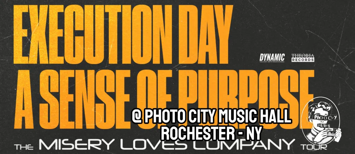 Poster for Execution Day & A Sense Of Purpose - w/ Katspo, Drag HC, Amatera, & Promachina