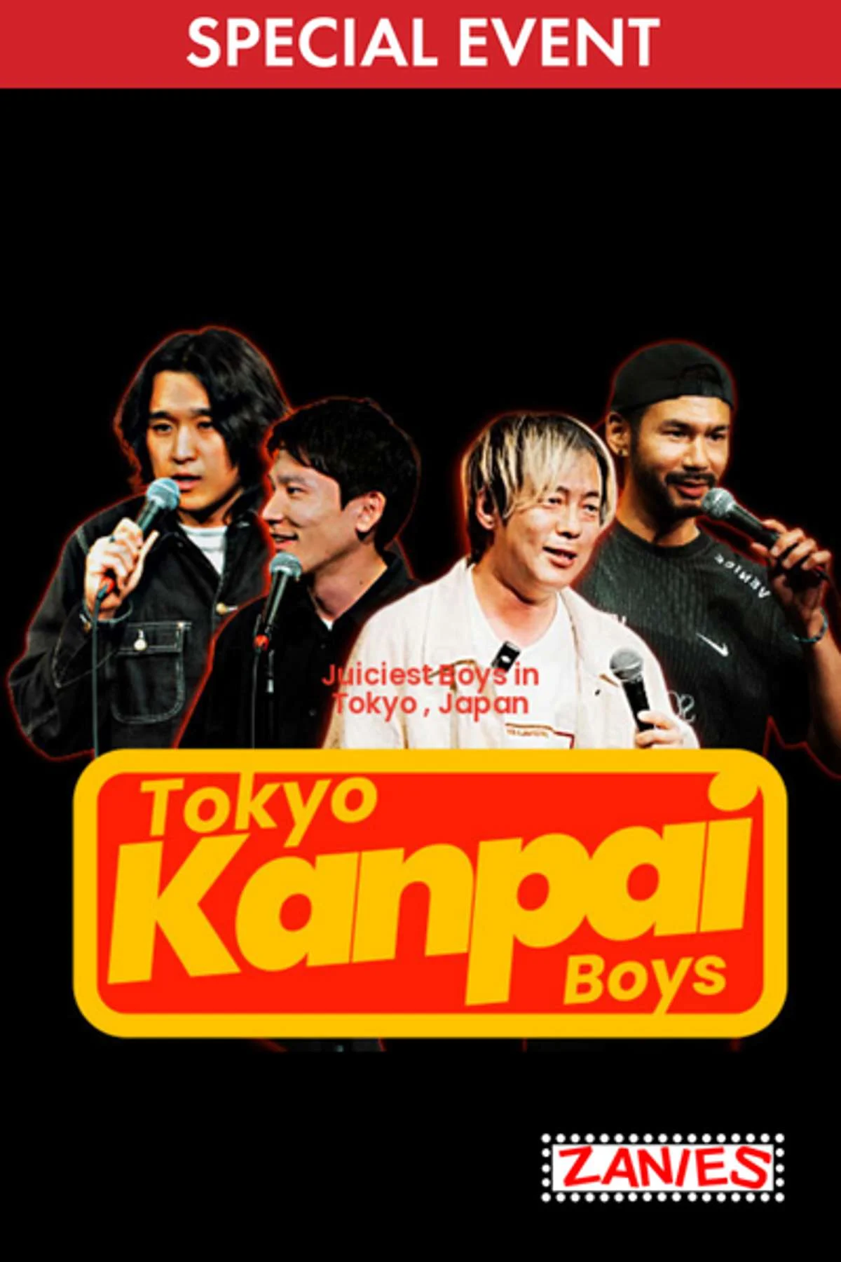 Poster for Tokyo Kanpai Boys – Special Event