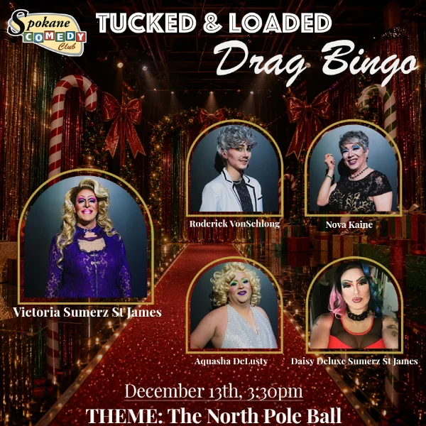 Poster for Tucked & Loaded Drag Bingo: The North Pole Ball