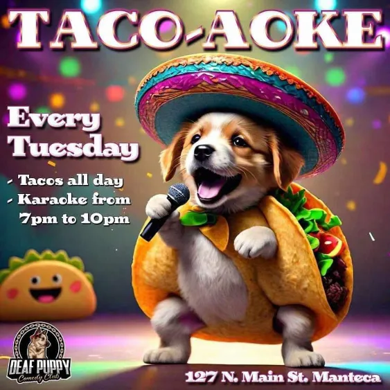 Poster for Taco Tuesdays and Game Night
