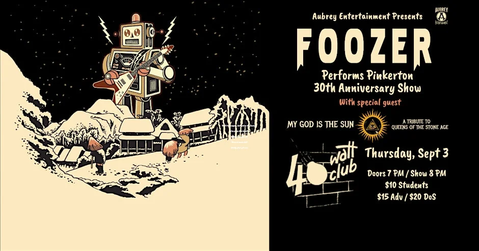 Poster for FOOZER – A TRIBUTE TO WEEZER AND THE FOO FIGHTERS