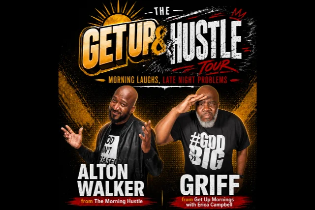Poster for THE GET UP & HUSTLE TOUR