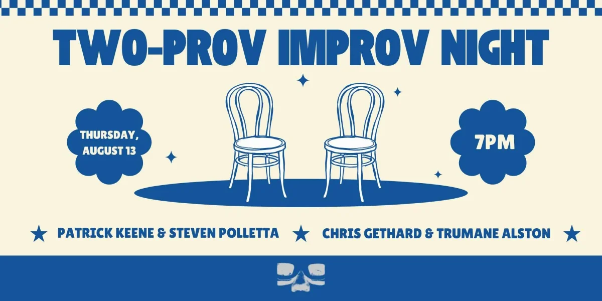 Poster for Two-Prov Improv Night