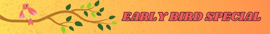 Poster for Early Bird Comedy Special!
