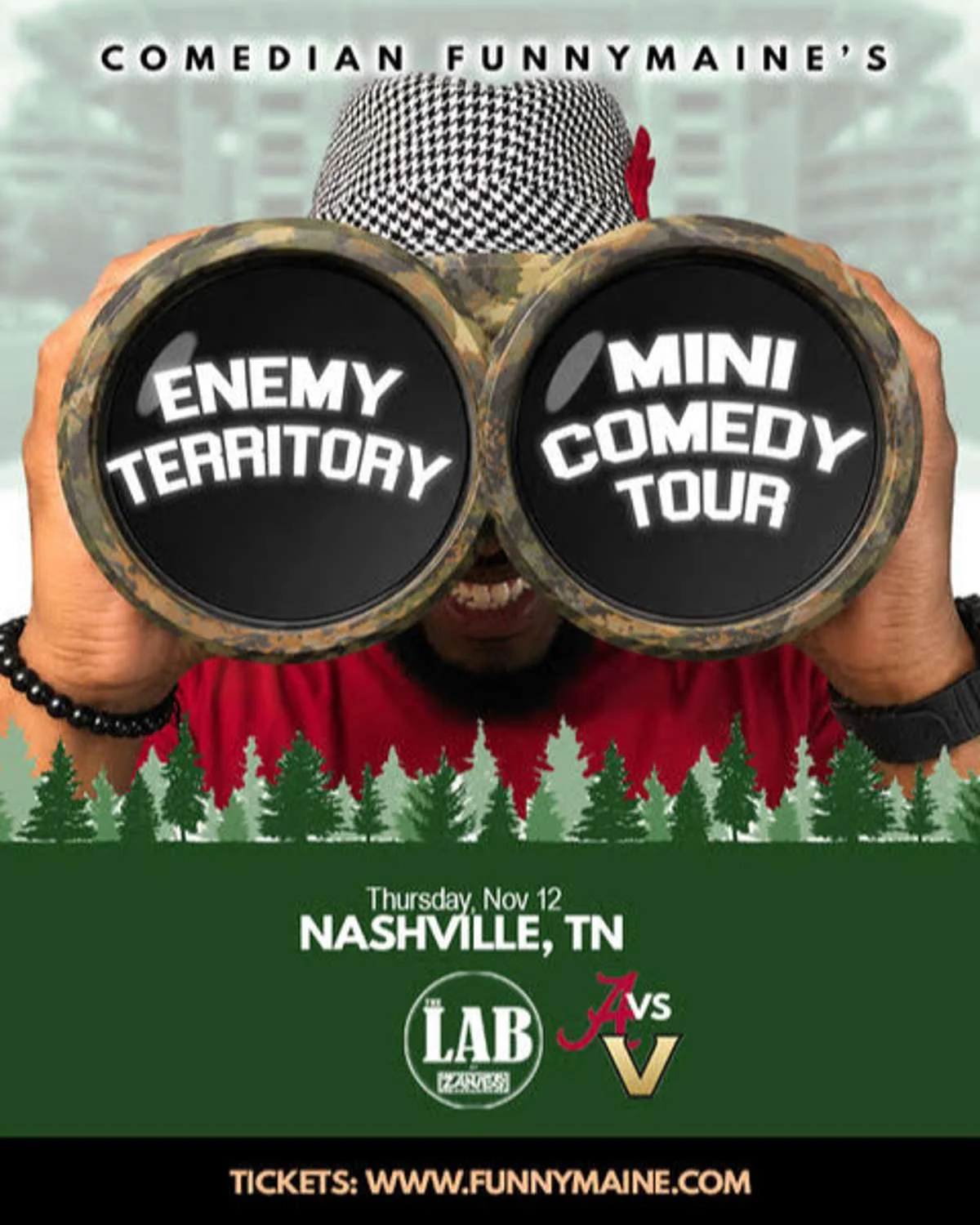 Poster for Jermaine “FunnyMaine” Johnson