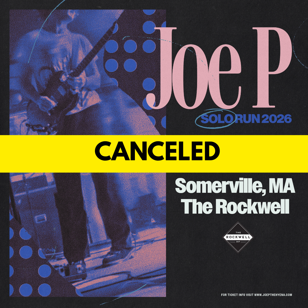 Poster for CANCELED – Joe P – SOLD OUT!