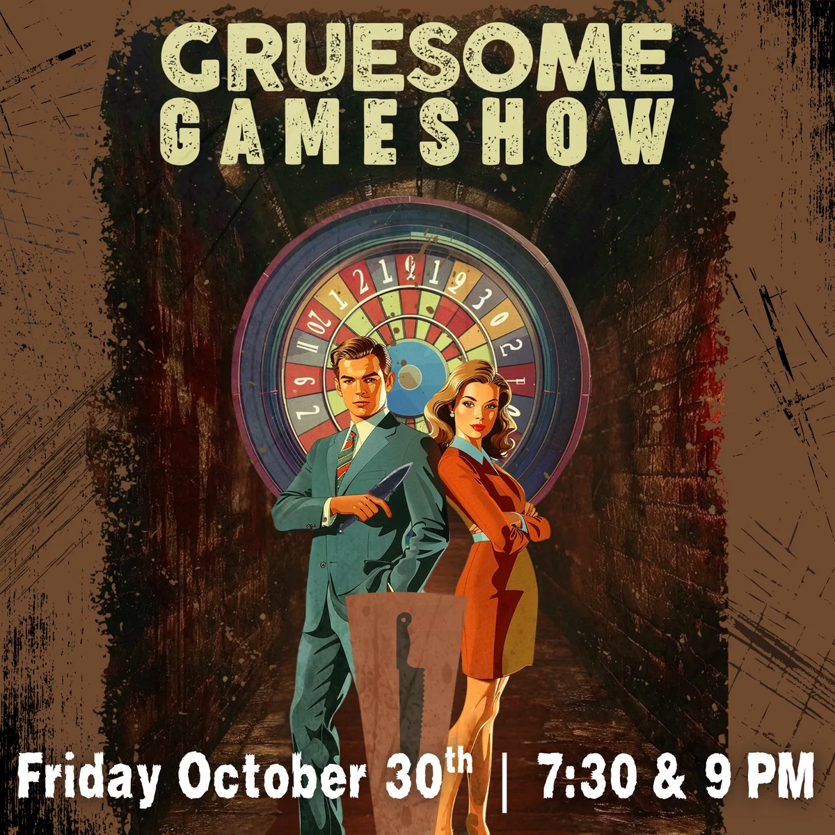 Poster for The Gruesome Gameshow | Halloween Special