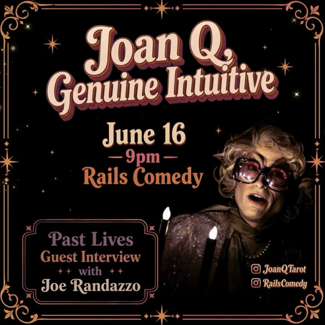 Poster for Joan Q, Genuine Intuitive