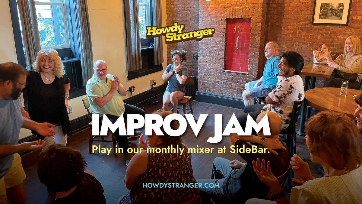 Poster for Howdy Hour Improv Jam